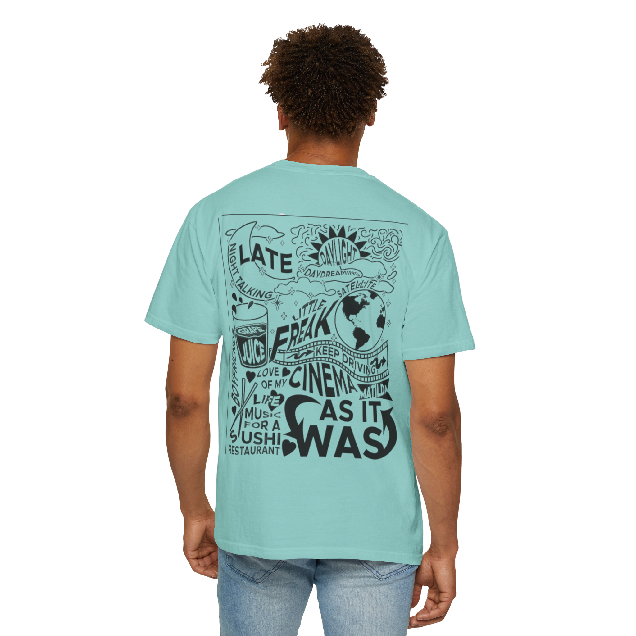 Trendy Oversized Graphic Tee - Perfect for Casual Outings, Gifts for Friends, Chill Days at Home, Fashionable Streetwear, Art [...]