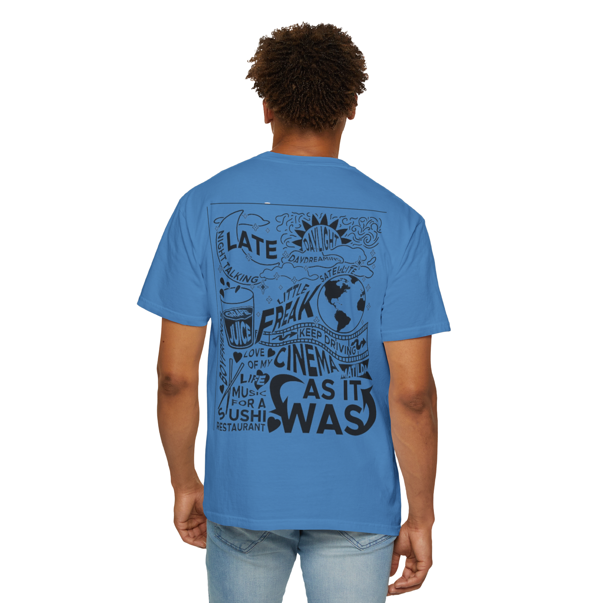 Trendy Oversized Graphic Tee - Perfect for Casual Outings, Gifts for Friends, Chill Days at Home, Fashionable Streetwear, Art [...]