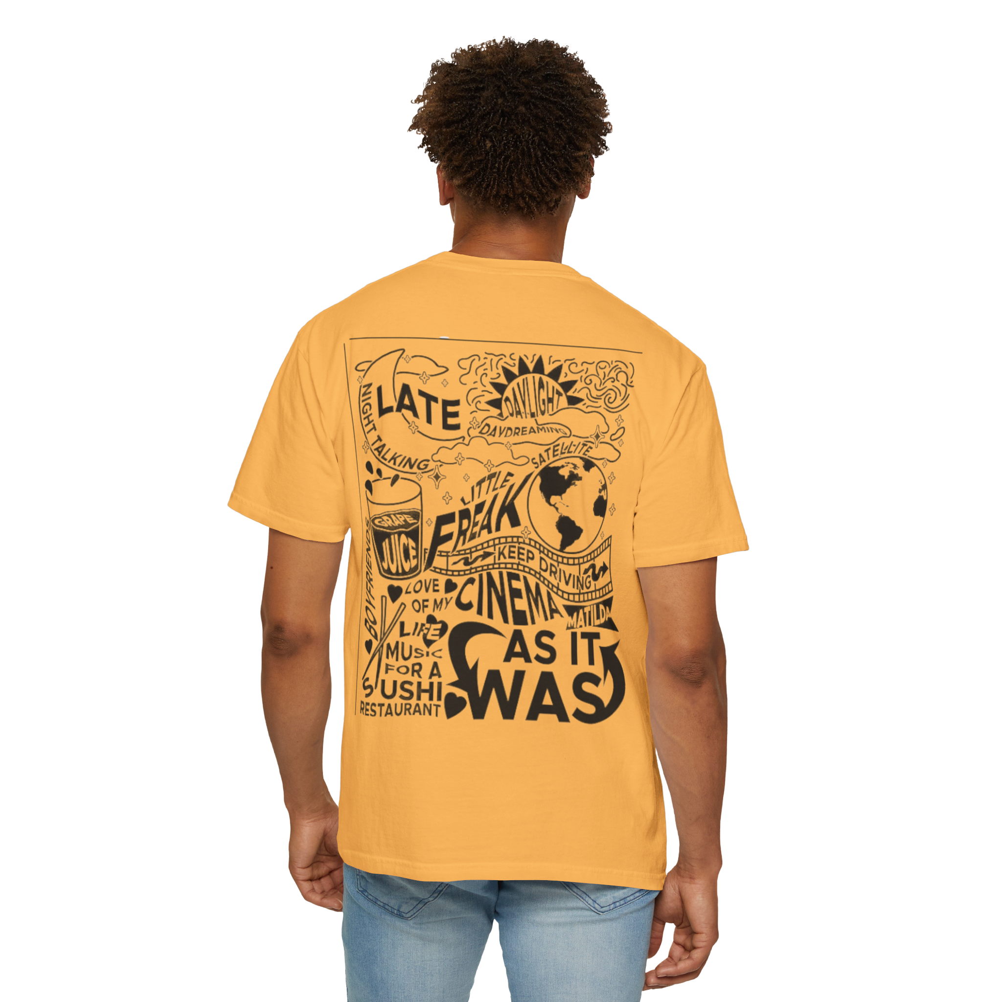 Trendy Oversized Graphic Tee - Perfect for Casual Outings, Gifts for Friends, Chill Days at Home, Fashionable Streetwear, Art [...]