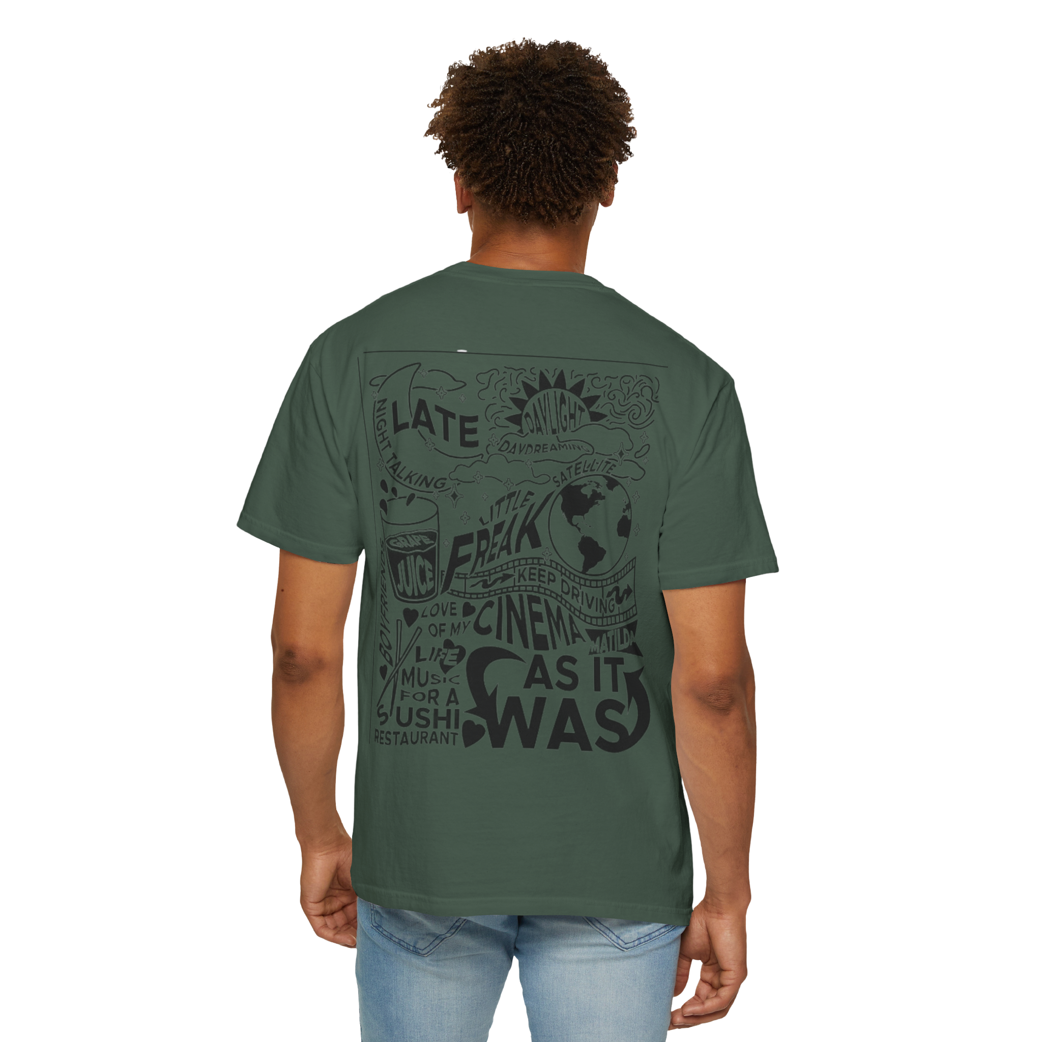 Trendy Oversized Graphic Tee - Perfect for Casual Outings, Gifts for Friends, Chill Days at Home, Fashionable Streetwear, Art [...]