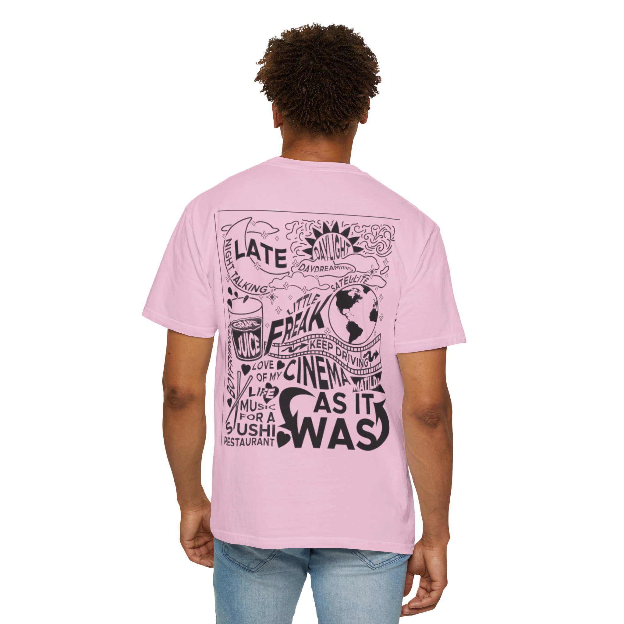 Trendy Oversized Graphic Tee - Perfect for Casual Outings, Gifts for Friends, Chill Days at Home, Fashionable Streetwear, Art [...]