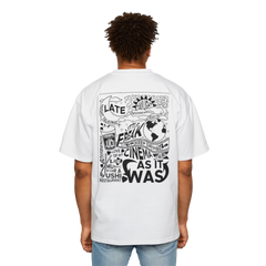 Trendy Oversized Graphic Tee - Perfect for Casual Outings, Gifts for Friends, Chill Days at Home, Fashionable Streetwear, Art [...]